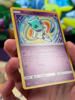 Shining Mew 40/73 Shining Legends Holo Pokemon Card - LP+ - Image 5