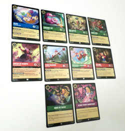 Disney Lorcana Theme Lot - Alice in Wonderland Theme Lot of 10 Cards - Image 2