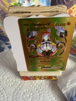 Chandelier VMax Multi Coloured Foil ??Fan Art??Pokemon Inspired Card NM - Image 4