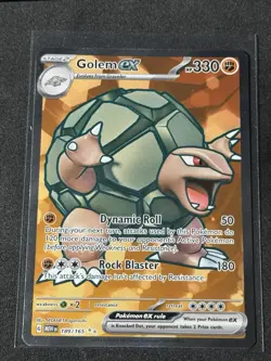 Golem ex 189/165 Sv: Scarlet & Violet 151 Holo UR Card TCG Pokemon - Image 1