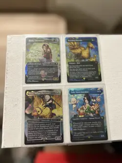 4x Mtg Chocobo Bundle Card Lot. - Image 1