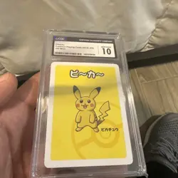 CGC 10 - Pikachu- Old Maid 2019 JPN Pokemon Japanese Babanuki Playing Card Mint - Image 3