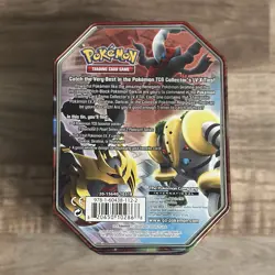 2009 Pokemon Empty Trading Card Giritina Tin Storage RARE Diamond & Pearl Lv. X - Image 4