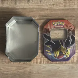 2009 Pokemon Empty Trading Card Giritina Tin Storage RARE Diamond & Pearl Lv. X - Image 5