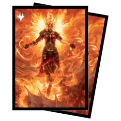Magic the Gathering March of the Machine Chandra, Hope’s Beacon card sleeves - Image 1