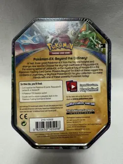 Hoopa Ex Pokemon Tin Sealed Booster Packs Trading Card Game - Image 2