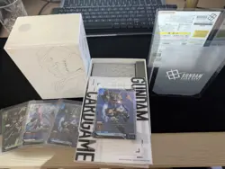 Gundam Card Game Limited Beta Box Japanese Version (opened) - Image 1