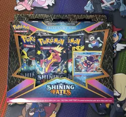 Pokemon Card Shining Fates Mad Party Pin Collections Galarian Mr. Rime SEALED - Image 1