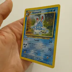 Pokemon card Azumarill 2/111 Neo Genesis Holo Rare NM - Image 3