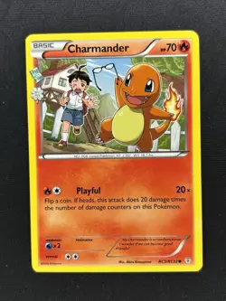 Charmander RC3/RC32 - Radiant Collection: XY Generations Pokemon Card - LP - Image 1