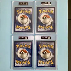 Lot of 4 Jumbo Pokemon Cards ALL PSA 8 Hydreigon Light Toxtricity Dark Sylveon - Image 2