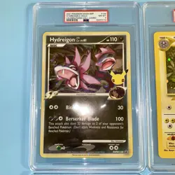 Lot of 4 Jumbo Pokemon Cards ALL PSA 8 Hydreigon Light Toxtricity Dark Sylveon - Image 3