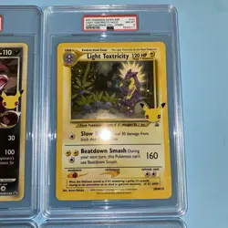 Lot of 4 Jumbo Pokemon Cards ALL PSA 8 Hydreigon Light Toxtricity Dark Sylveon - Image 4