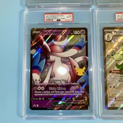 Lot of 4 Jumbo Pokemon Cards ALL PSA 8 Hydreigon Light Toxtricity Dark Sylveon - Image 5