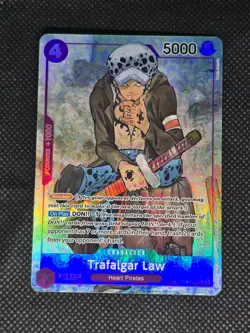 Trafalgar Law ST10-010 Treasure Rare TR Alternate Art One Piece Card English - Image 1