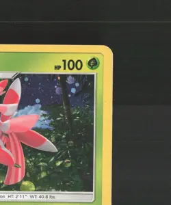 Lurantis SM25 Sun & Moon Black Star Promo Cosmos Holo Pokemon Card MP - Image 4