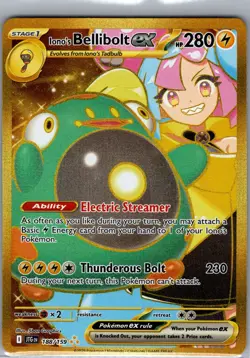 Iono's Bellibolt ex 188/159 SV09: Journey Together - Pokemon Card - NM - Image 1