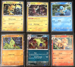Lot of 6 Pokemon Holo Cards Tin Promo Cosmo Holos - Arcanine Squirtle Tyranitar - Image 1