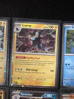 Lot of 6 Pokemon Holo Cards Tin Promo Cosmo Holos - Arcanine Squirtle Tyranitar - Image 3