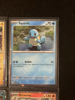 Lot of 6 Pokemon Holo Cards Tin Promo Cosmo Holos - Arcanine Squirtle Tyranitar - Image 4