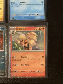 Lot of 6 Pokemon Holo Cards Tin Promo Cosmo Holos - Arcanine Squirtle Tyranitar - Image 5