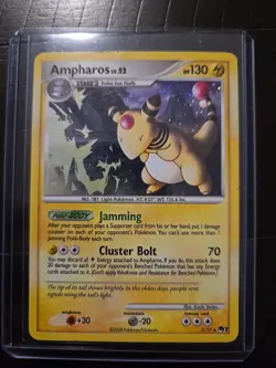 Ampharos Lv. 52 - 1/17 POP Series 7 Promo Holo Rare Pokemon Card - LP - Image 1