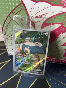 Pokemon TCG Snorlax Promo Scarlet & Violet 151 Black Star Holo Card#051 SEALED - Image 1