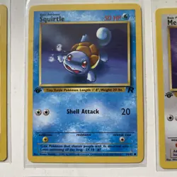 Pokemon Card Lot 1st Edition Cards Non-holo Pikachu Squirtle Meowth Charmander - Image 3