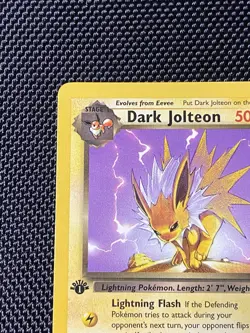 Dark Jolteon - 38/82 - Pokemon Team Rocket 1st Edition Card LP+ - Image 2