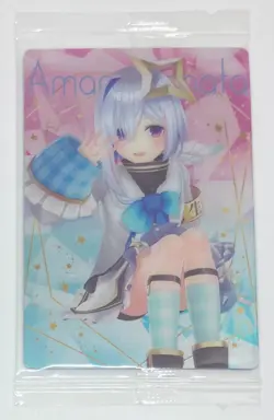 Amane Kanata Sealed Metallic Vol. 1 Wafer Card - Bandai - Hololive - Image 1