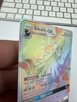 Silvally GX - 119/111 - Pokemon Crimson Invasion Sun & Moon Secret Rare Card NM - Image 1
