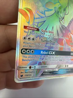 Silvally GX - 119/111 - Pokemon Crimson Invasion Sun & Moon Secret Rare Card NM - Image 2