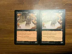 Harbinger of Night Mirage Card Non-Played, Near Mint Condition X2 - Image 1