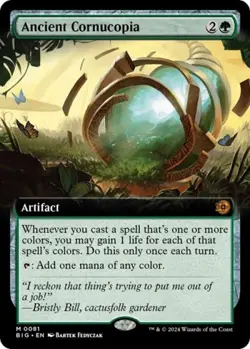Ancient Cornucopia (Extended Art) -Foil Near Mint MTG - Image 1