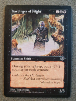 MTG Harbinger of Night Mirage English Regular Rare Magic The Gathering (DS3D1PA) - Image 1