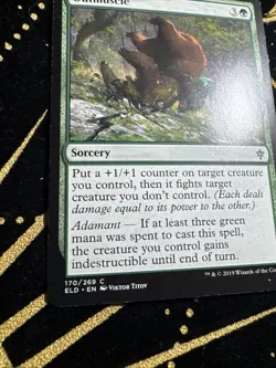 Outmuscle - Throne of Eldraine - Magic the Gathering MTG Nice! - Image 2