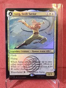 MTG Avatar - Aang Swift Savior (Foil), Toph Metalbender, Sokka Bold Boomerang - Image 2