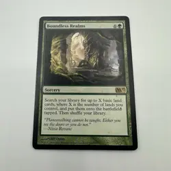 Boundless Realms NM Core Set 2013 (M13) Regular MTG Magic the Gathering - Image 1