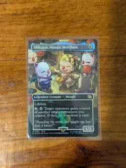 MTG Final Fantasy Stiltzkin, Moogle Merchant Chocobo Track Foil NM - Image 1