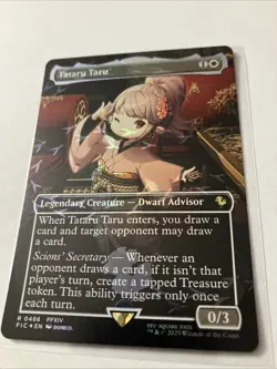 MTG 1x Tataru Taru MINT Borderless Chocobo Track FOIL Final Fantasy EDH FIN - Image 1