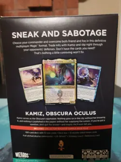 Magic the Gathering: Obscura Operation Commander Deck Streets of New Capenna NIB - Image 3