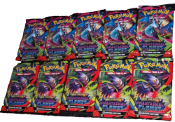 POKEMON MEGA EVOLUTION PHANTASMAL FLAMES LOT (10) BOOSTER PACKS NISP - Image 1