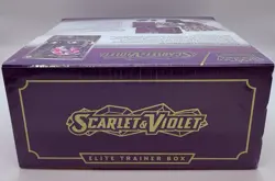 Pokemon TCG: Scarlet And Violet English Base ETB (Purple) Miraidon New Sealed - Image 5
