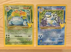 Venusaur #15/102 - Blastoise #2/102 Celebrations Series - Pokemon TCG #4 - Image 1