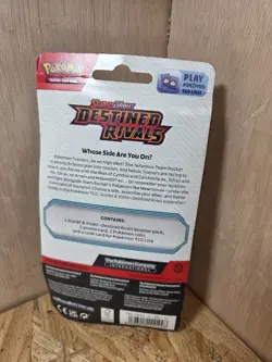 Pokemon Destined Rivals EEVEE PROMO CHECKLANE Blister Pack - BOOSTER + PROMO NEW - Image 2