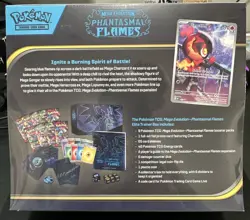 Pokemon TCG Mega Evolution Phantasmal Flames ETB Factory Sealed - Image 2