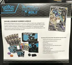 Pokemon TCG Scarlet Violet Black Bolt ETB Elite Trainer Box New Sealed - Image 2