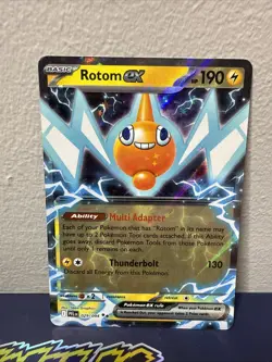 Rotom ex 029/094 Double Rare Phantasmal Flames Pokemon - Pack Fresh Near Mint NM - Image 1