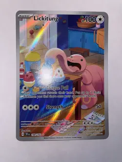 Lickitung 180/162 Pokemon TCG S&V Temporal Forces Illustration Rare English NM - Image 1