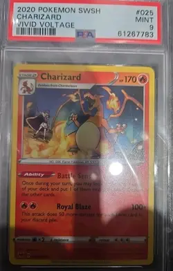 9 PSA CGC Graded Pokemon Lot Of CHARIZARD - Image 5